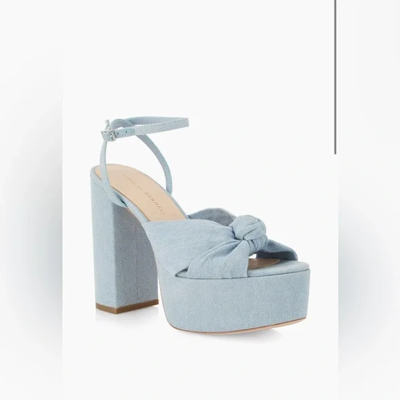 Loeffler Randall Knot Platform Heels - Picture 1 of 13